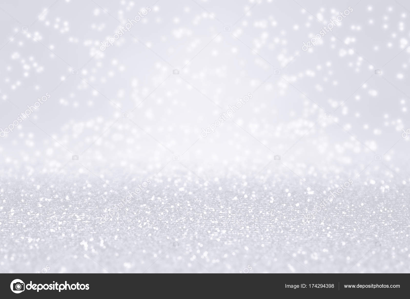 Silver White Glitter Snow Background for Winter or Christmas Sparkle Stock  Photo by ©Steph_Zieber 174294398